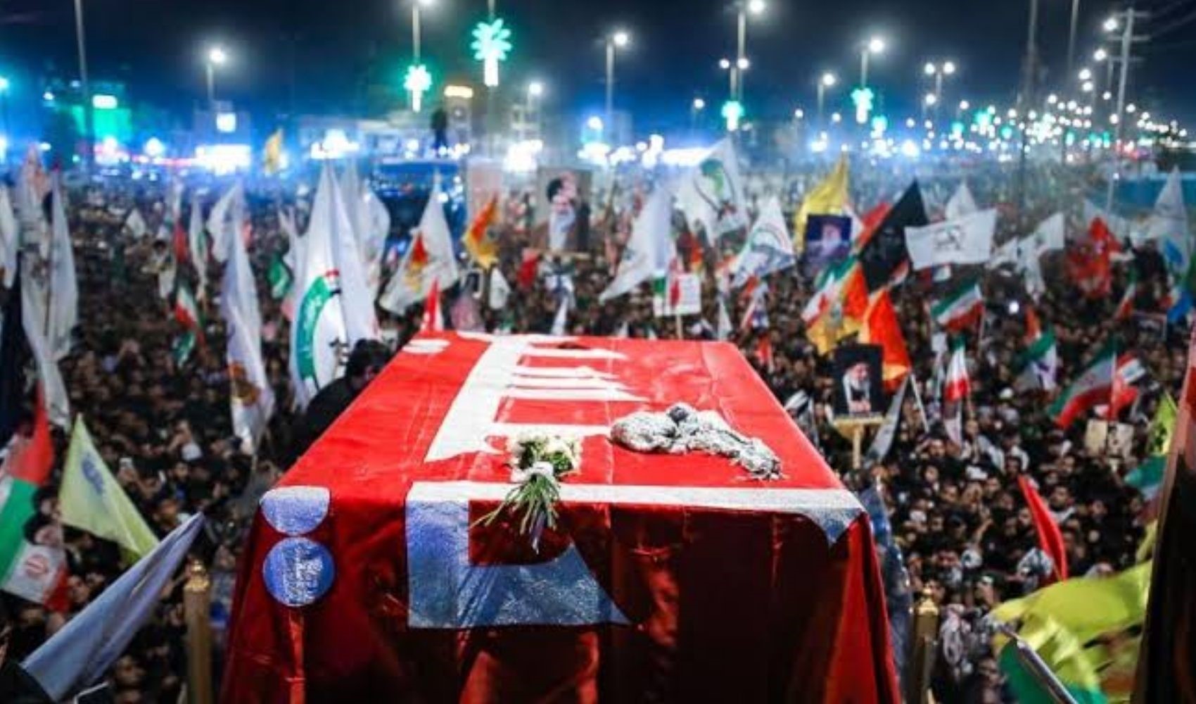 Hamaney’in naaşı Kerbela’ya getirildi