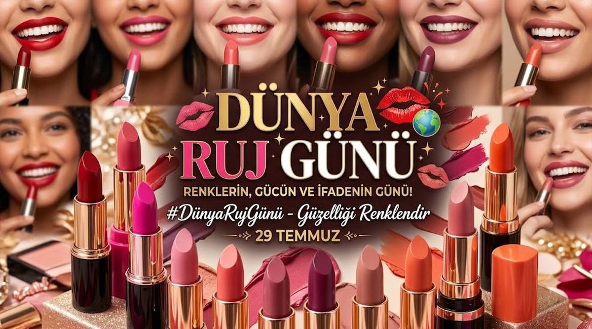 Dünya Ruj Günü ne zaman, en güzel Dünya Ruj Günü sözleri ve mesajları!