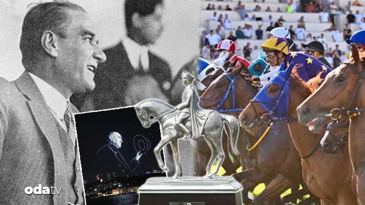 Türk at yarışçılığının derbisi: Gazi Koşusu... 100. yılında Atatürklü gözteri