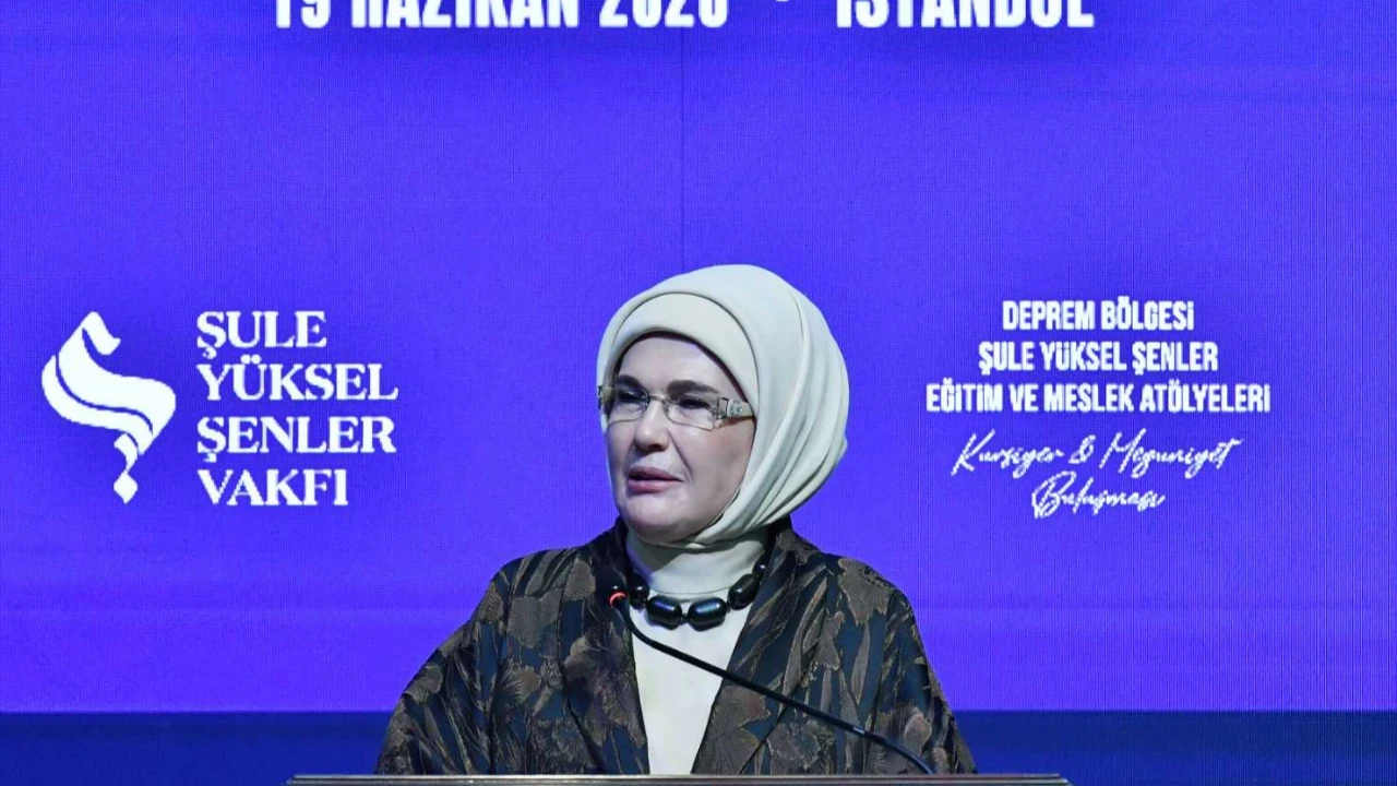 Emine Erdoğan'dan kadın girişimcilere destek mesajı