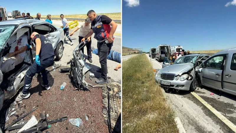 Afyonkarahisar'da kaza: 1 ölü 6 yaralı