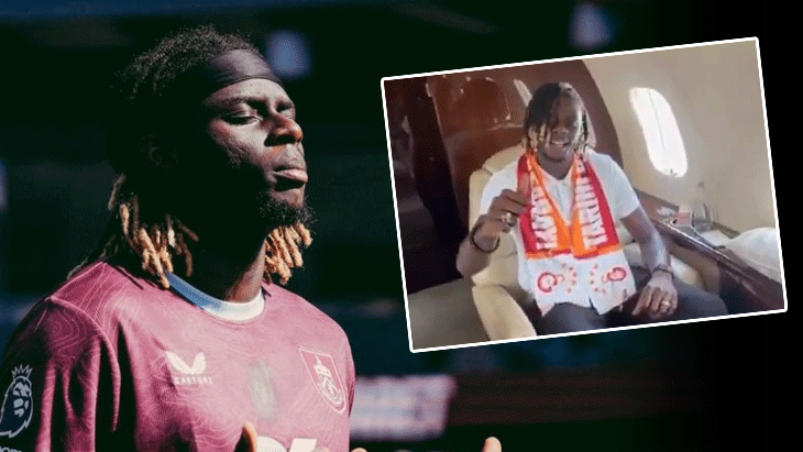 Galatasaray'ın yeni transferi Lesley Ugochukwu İstanbul'a geldi! Galatasaray açıklamıştı