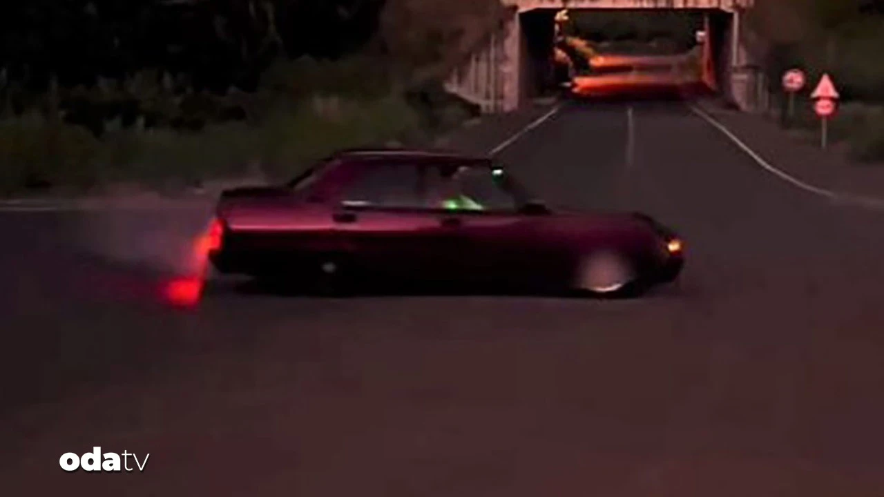 Drift görüntüsünü paylaştı cezayı yedi