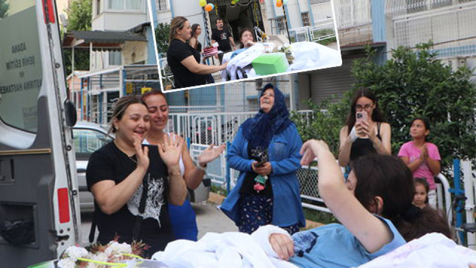 12. kattan düştü... Pastayla karşılandı!