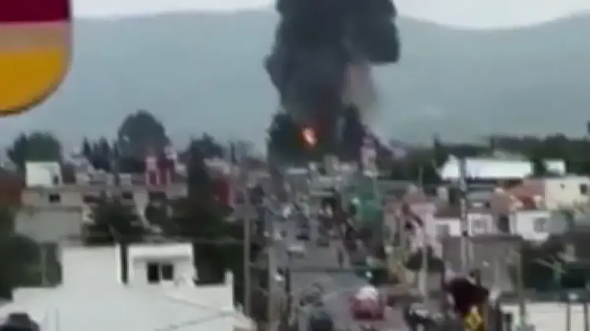 Meksika'da LPG bulunan 4 tanker patlayarak alev topuna döndü