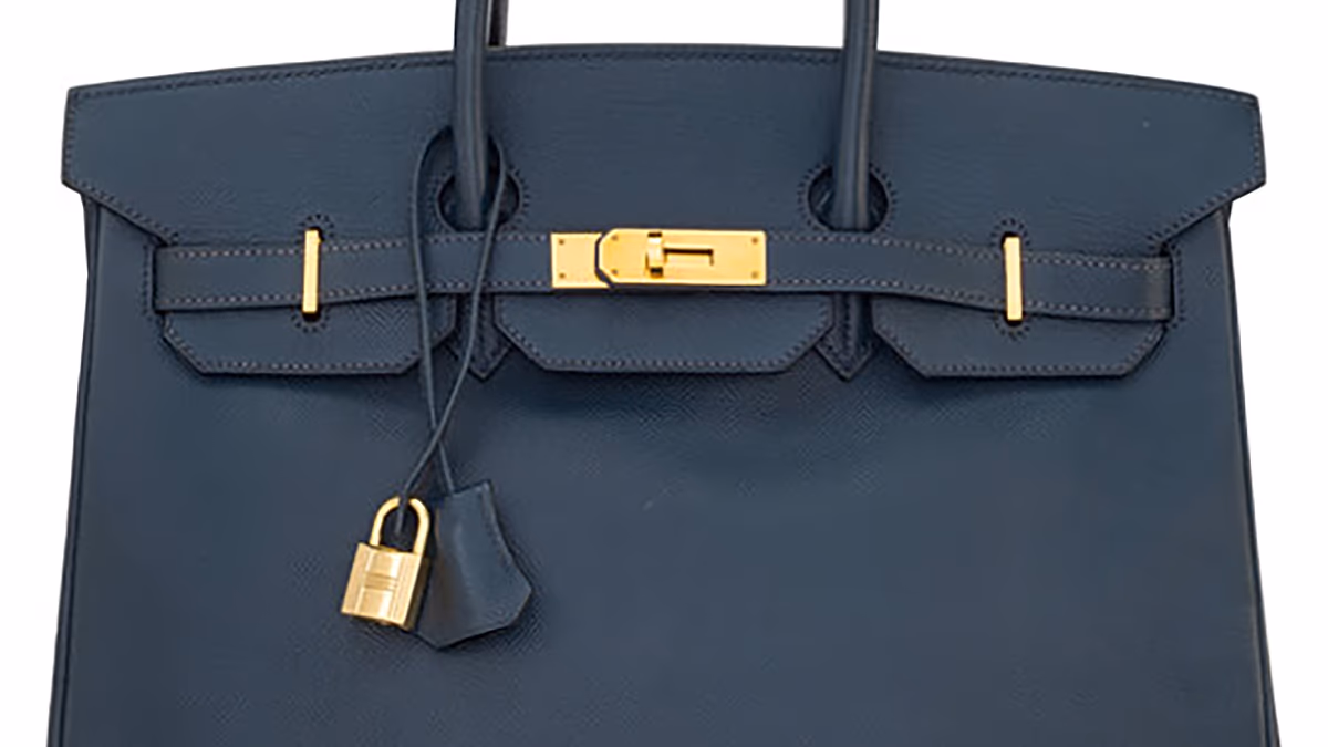 İki imzalı nadir Hermès Birkin çanta tarihi açık artırmada satışta