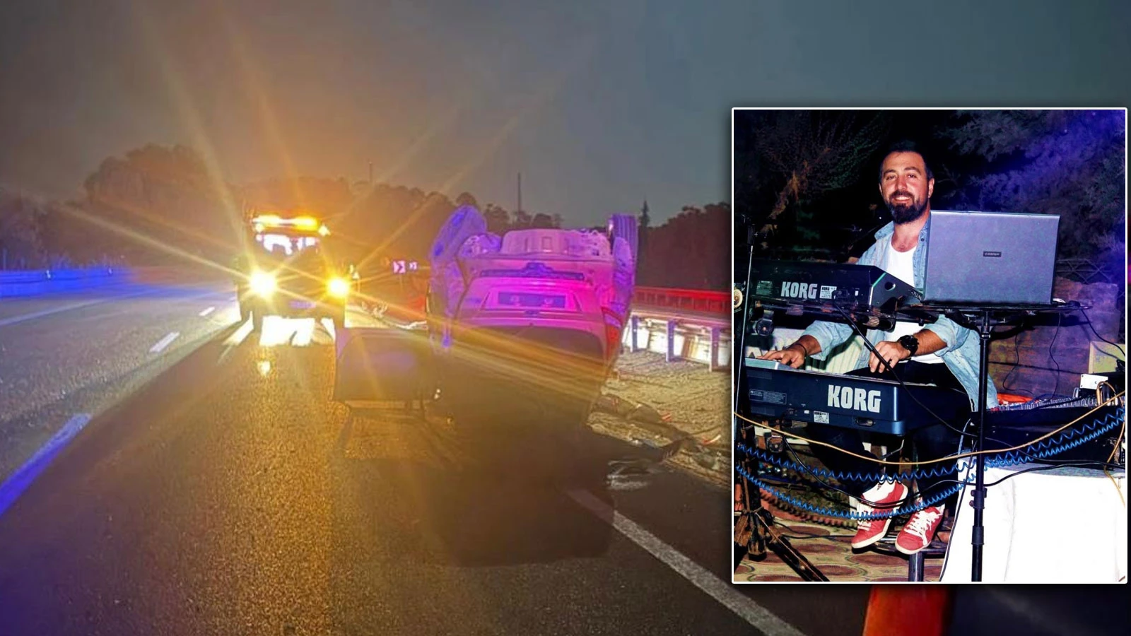 Çanakkale’de müzisyen trafik kazasında hayatını kaybetti