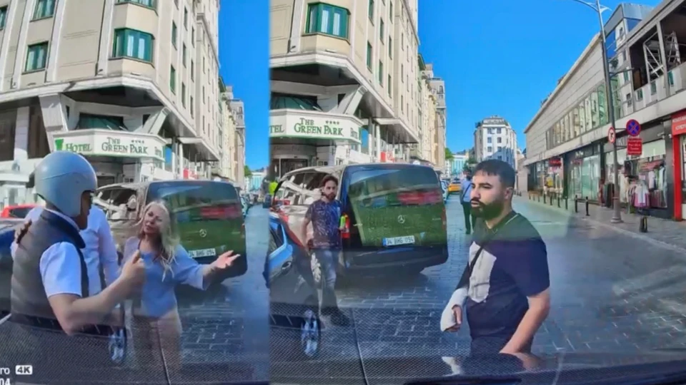 Yol verme tartışması kavgaya dönüştü: 'Boksörüm çeneni kırarım' sözleriyle tehdit etti