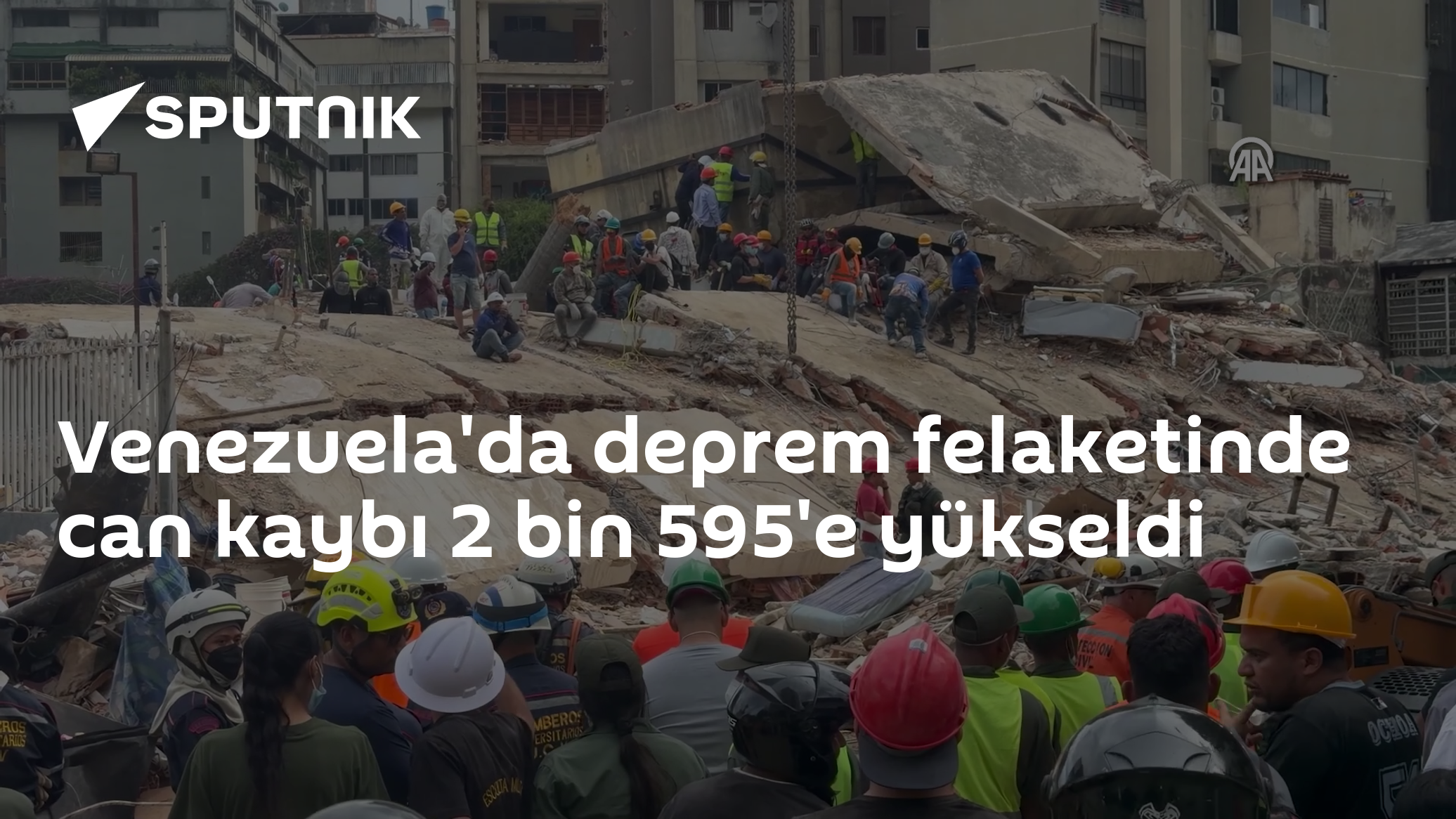 Venezuela'da deprem felaketinde can kaybı 2 bin 595'e yükseldi