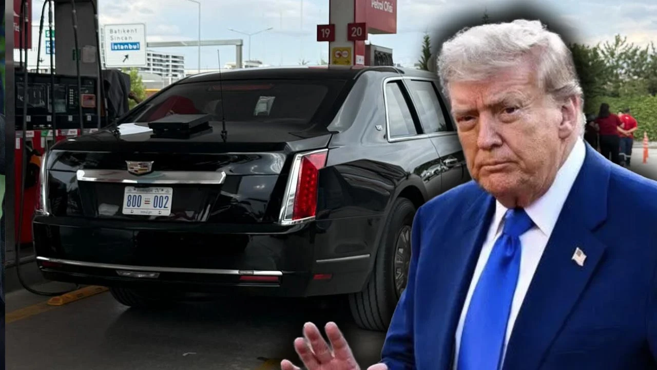 ABD'den Türkiye'ye Trump Çıkartması! 'Canavar' Ankara Sokaklarında Görüntülendi