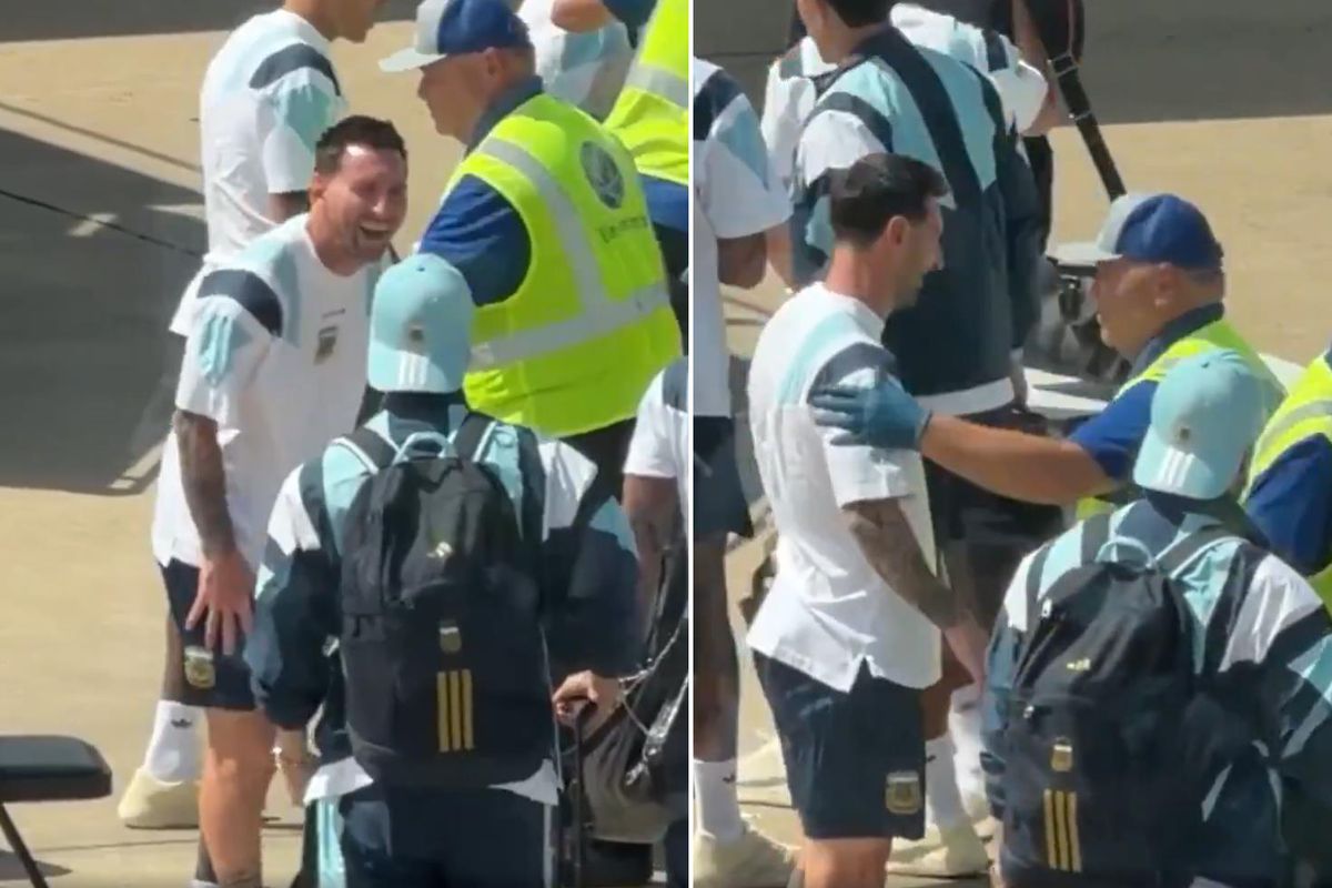 Arjantin Miami'de dedektörle arandı, Messi'nin verdiği tepki gündem oldu