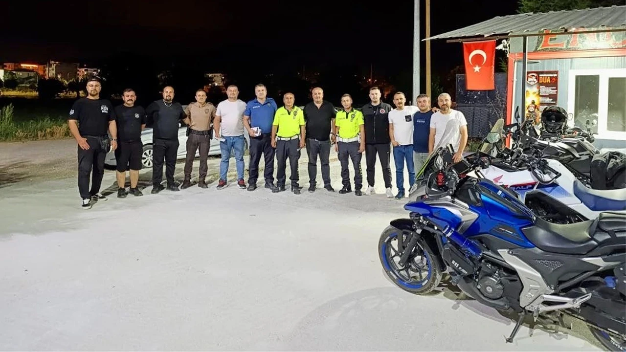 Bilecik’te Emniyetten Motosikletliler Derneğine ziyaret