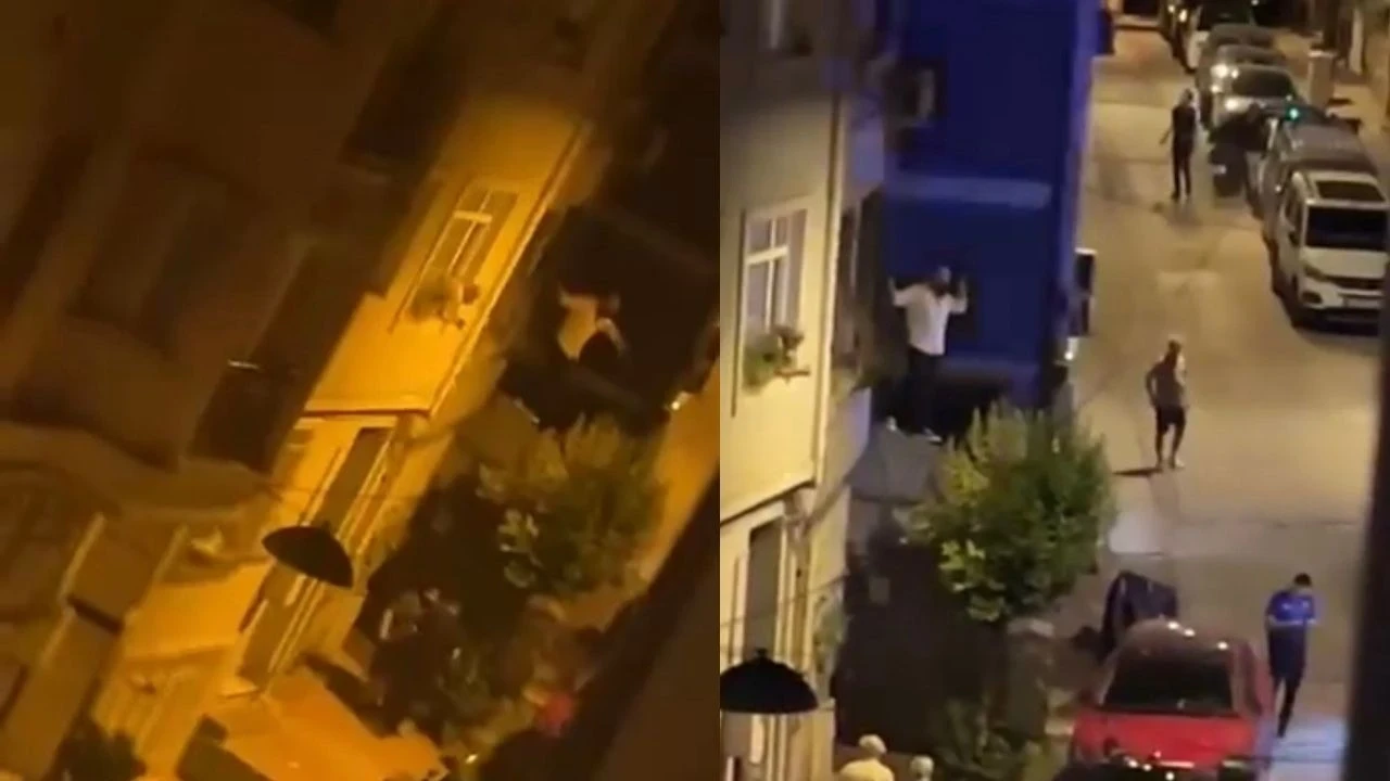 Eski sevgilisinin evine tırmandı! "İhanet ettin" diye bağırıp pencereyi yumrukladı