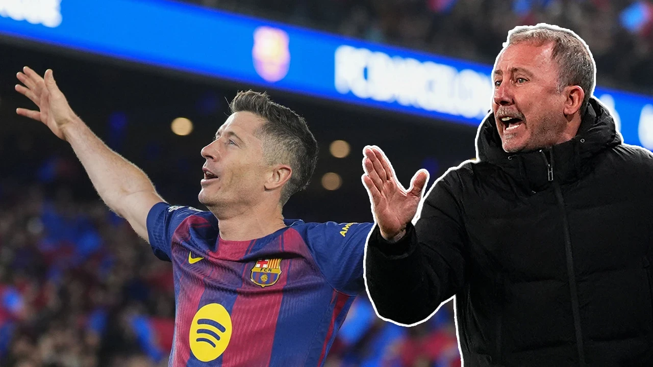 Sergen Yalçın'dan transfer itirafı: 'Lewandowski'yi kabul etmedim'