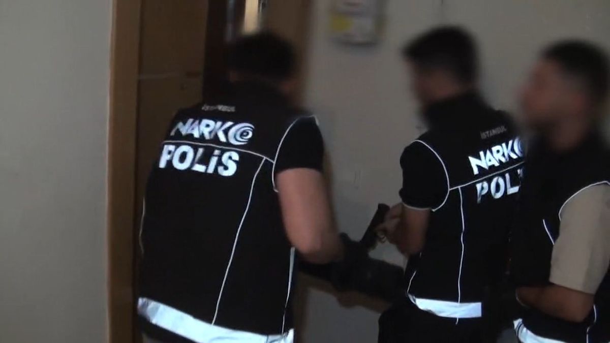 Beşiktaş'ta uyuşturucu imalathanesine operasyon; 2 gözaltı