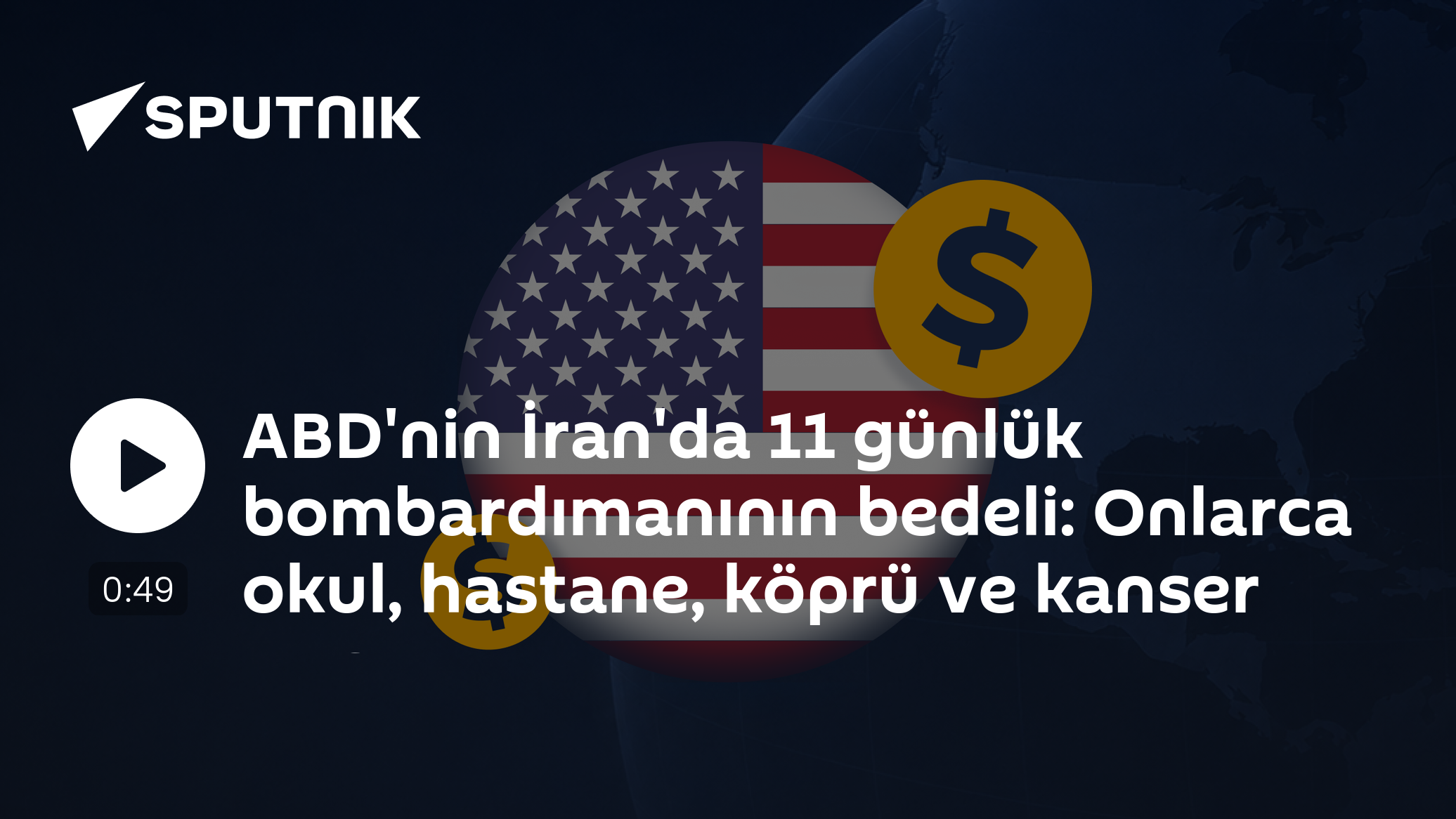 ABD'nin İran'da 11 günlük bombardımanının bedeli: Onlarca okul, hastane, köprü ve kanser aşısı