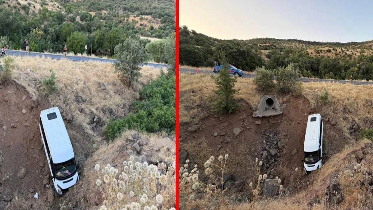 Şanlıurfa'da feci kaza! İşçi minibüsü şarampole yuvarlandı: 4 yaralı