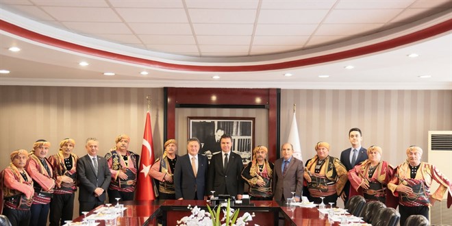 Dr. Metin Özaslan, Yargıtay üyeliğine seçilen Gökhan Karaköse'yi ziyaret etti