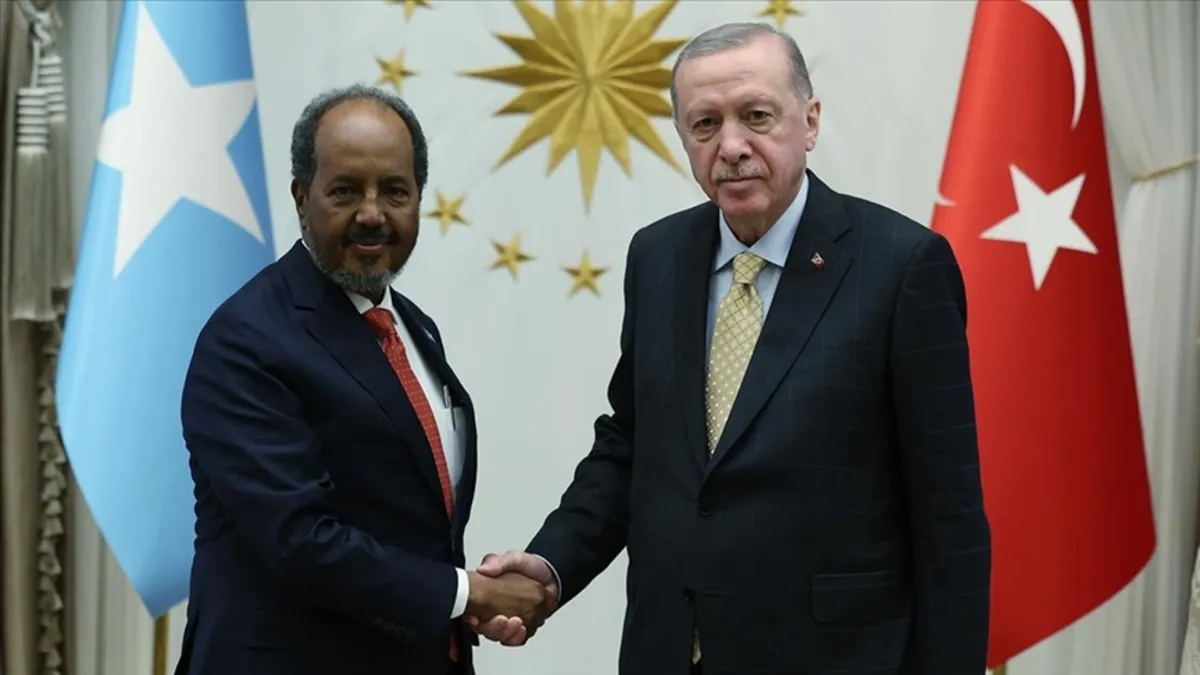 Somali Cumhurbaşkanı Mahmud'dan Türkiye övgüsü: Başka kimimiz var ki?