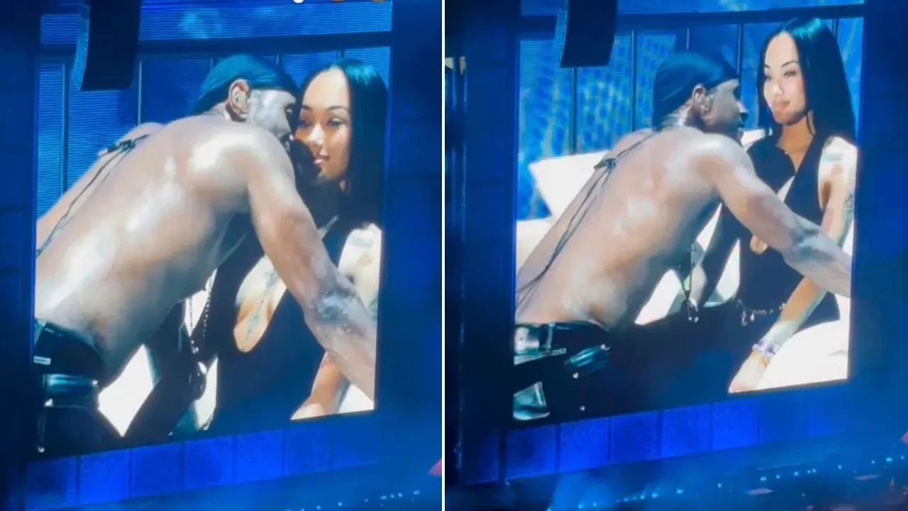 Usher konserinde büyük skandal! Erotik dansına karşılık vermeyen hayranını sahneden kovdu