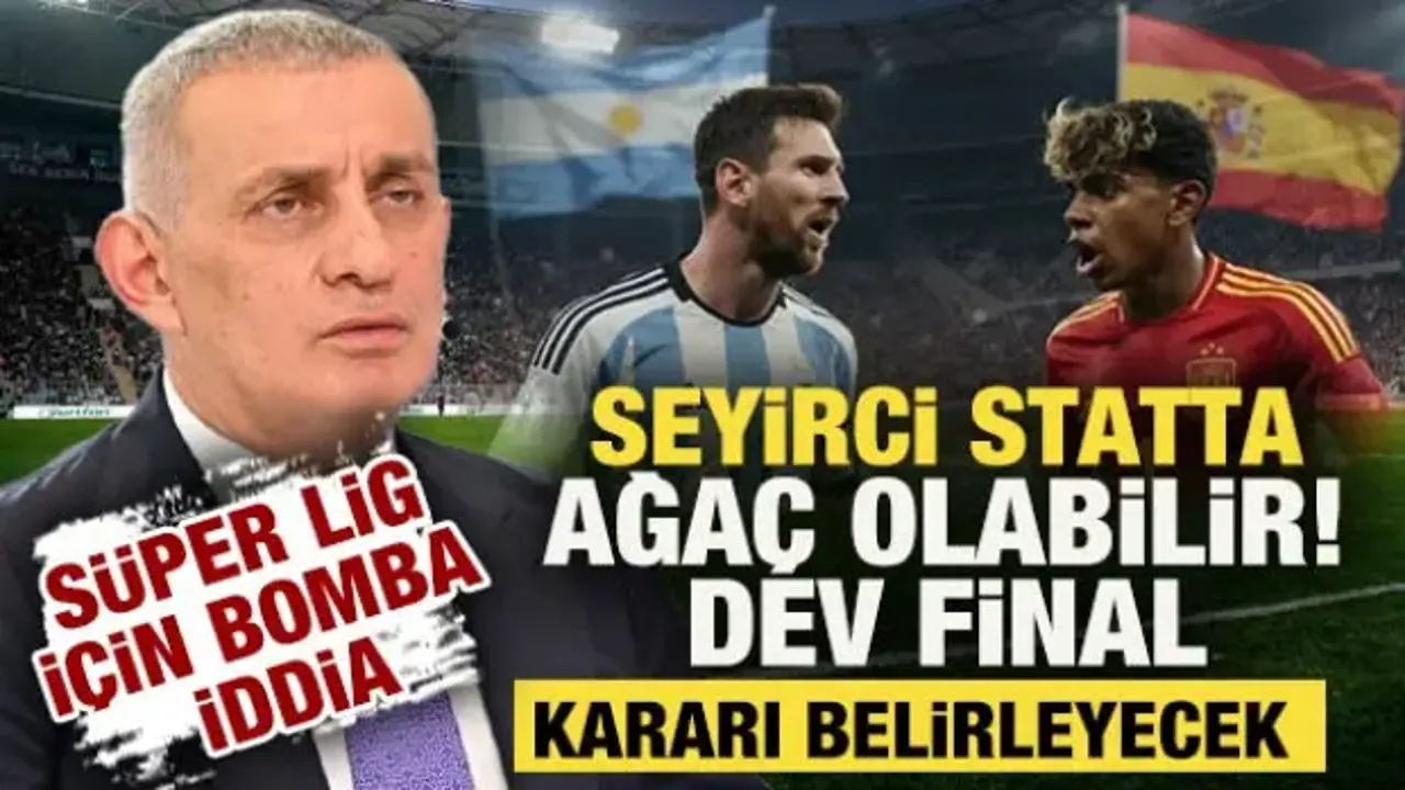 Süper Lig için bomba iddia! Seyirci statta ağaç olabilir: Dev finale göre karar verilecek
