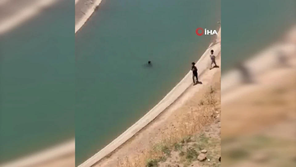 Batman'da Sulama Kanalında Boğulma Tehlikesi