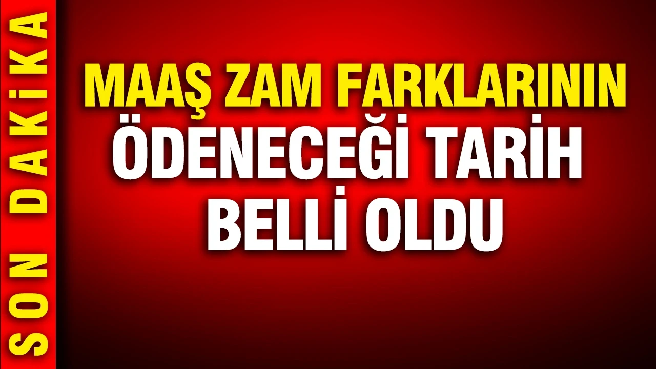 SGK açıkladı: Emekli maaşlarında zam farkının yatacağı tarih belli oldu