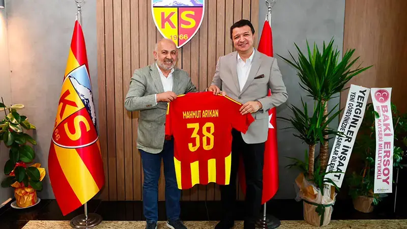 Saadet Partisi Genel Başkanı Arıkan'dan Kayserispor'a ziyaret