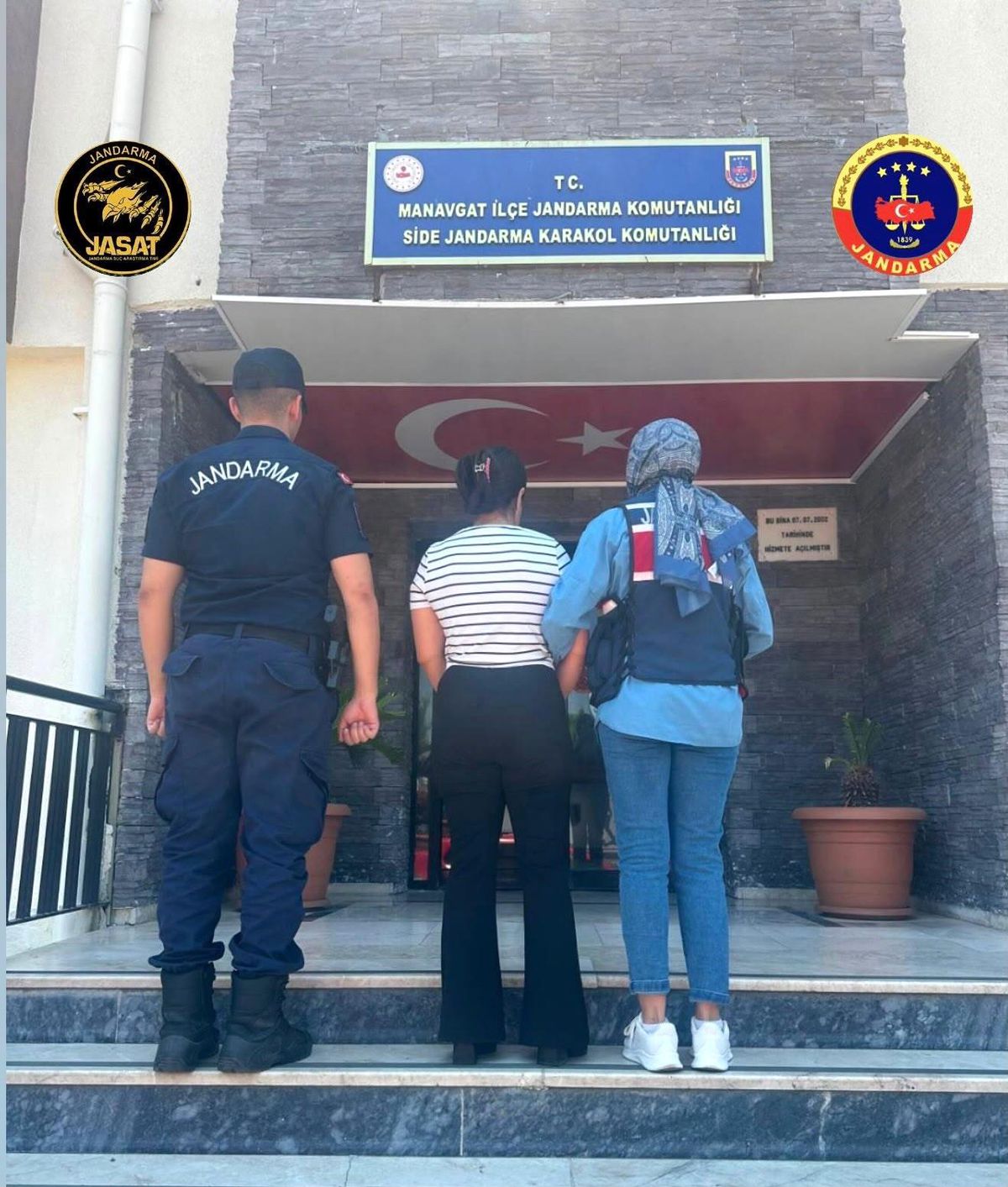 Manavgat'ta hakkında 25 yıl 8 ay kesinleşmiş hapis cezası bulunan hükümlü yakalandı