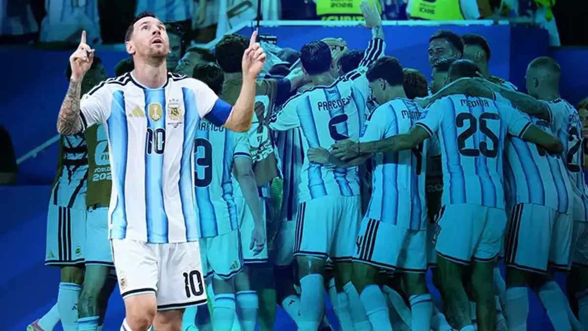 Messi'nin rekor gecesi: Arjantin uzatmalarda turladı