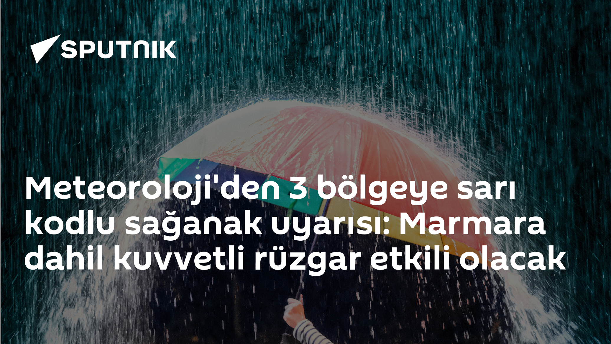 Meteoroloji'den 3 bölgeye sarı kodlu sağanak uyarısı: Marmara dahil kuvvetli rüzgar etkili olacak