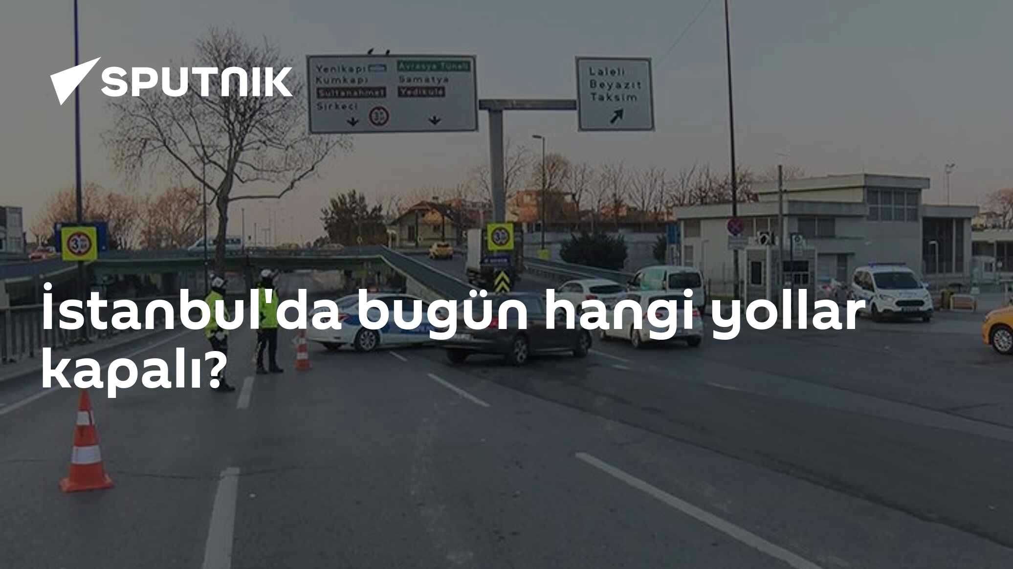 İstanbul'da bugün hangi yollar kapalı?