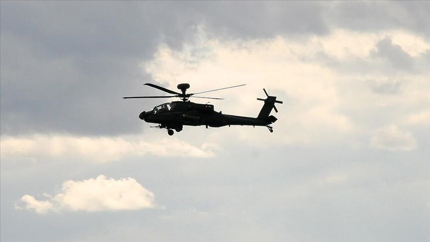 ABD ordusuna ait Apache tipi helikopter Hürmüz Boğazı yakınlarında düştü