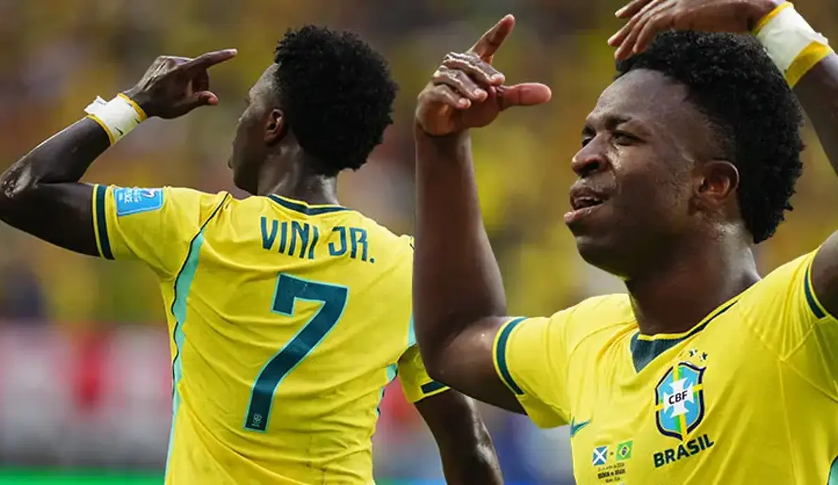 (ÖZET) Vinicius JR duble yaptı, Brezilya rahat kazandı! İskoçya - Brezilya maç sonucu: 0-3
