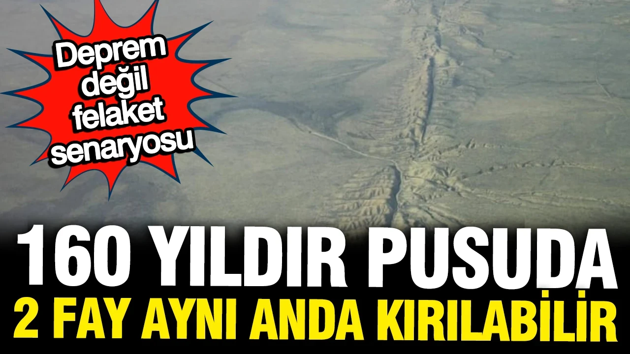 İki dev fay hattı aynı anda kırılabilir; 160 yıllık enerji boşalırsa felaket olacak