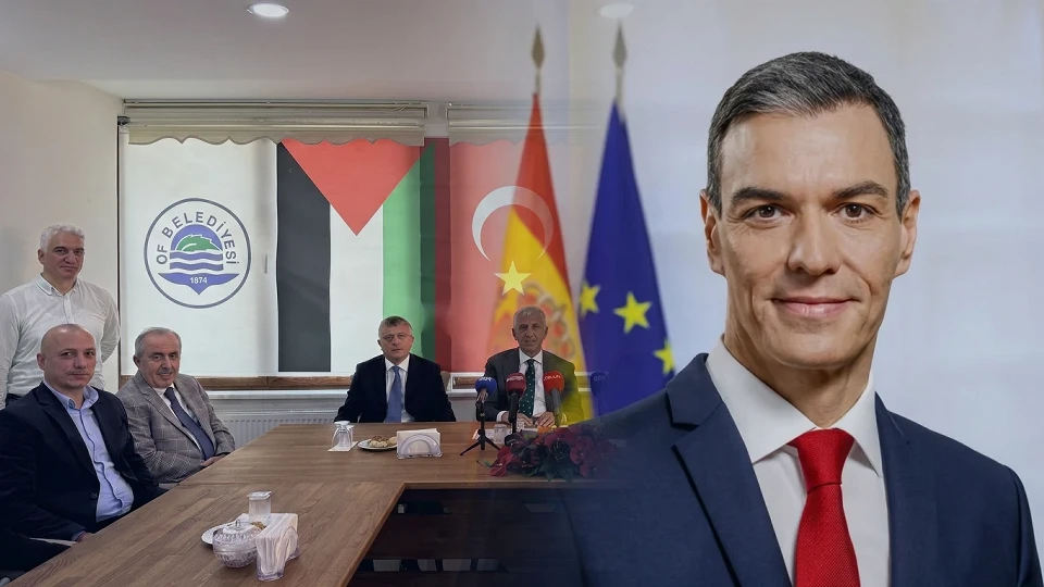 Trabzon Of Belediyesi'nden İspanya Başbakanı Pedro Sanchez kararı: Filistin desteği için fahri hemşehrilik veriliyor