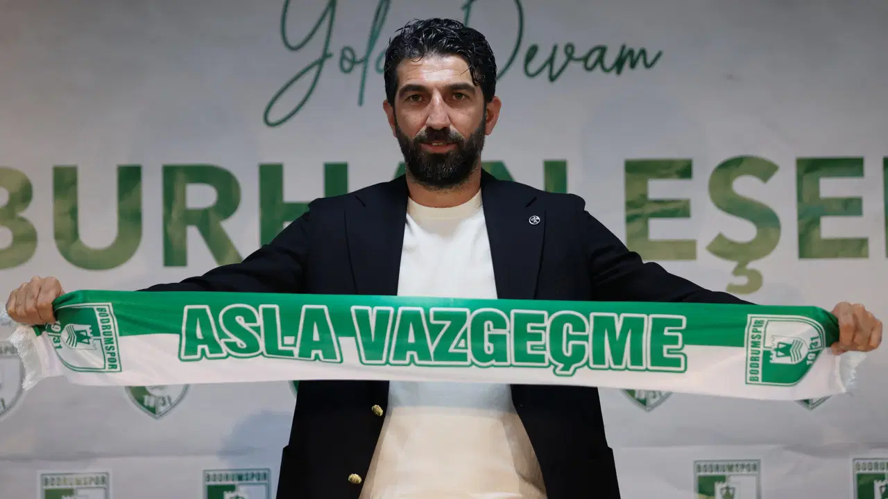 Bodrum FK'den Burhan Eşer'e yeni sözleşme!