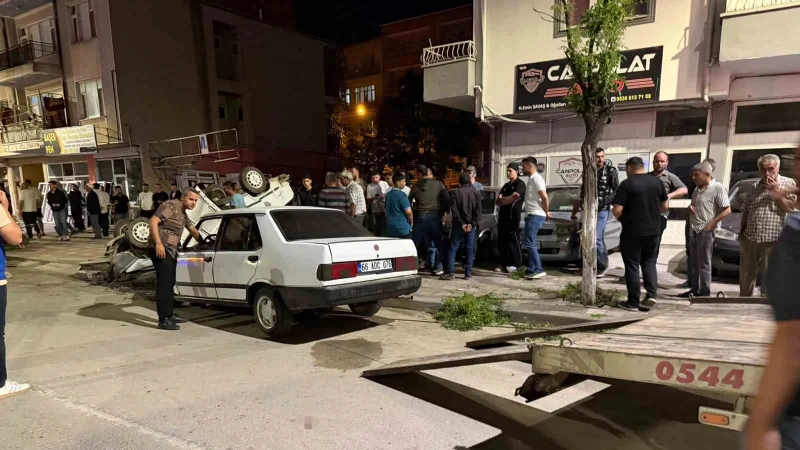 Yozgat’ta zincirleme kaza: Üç kişi yaralandı