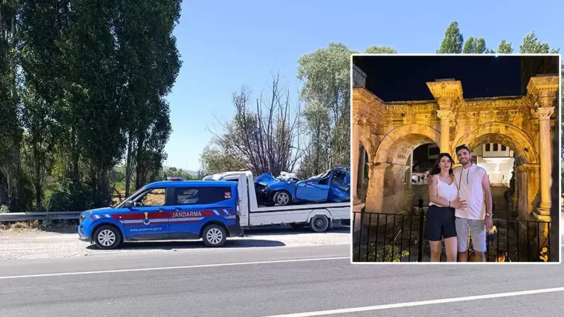 Kazada uzman çavuş ile eşi öldü, 8 aylık bebekleri ağır yaralandı