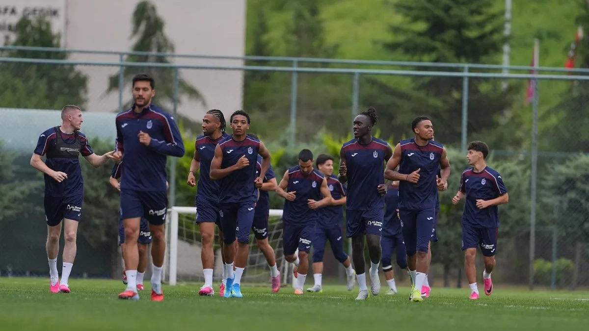 Trabzonspor'da yeni sezon hazırlıkları başladı!
