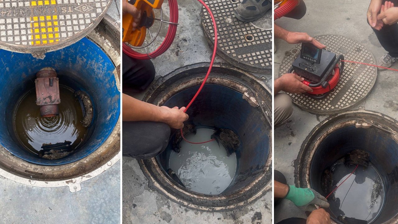 Peynir fabrikasında skandal! Yer altındaki kaçak hat denetimde ortaya çıktı