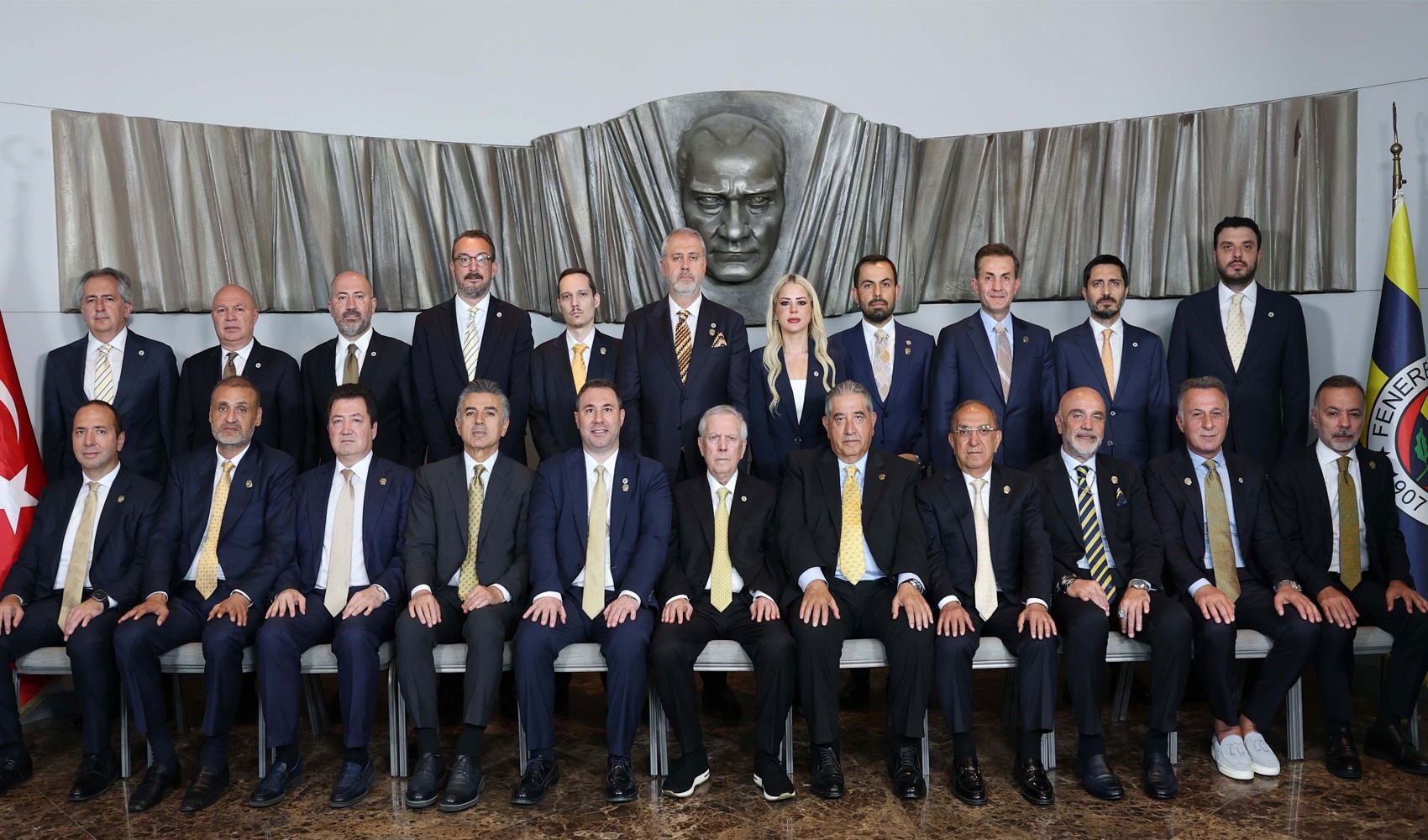 Fenerbahçe'de yönetim kurulu görev dağılımı yapıldı