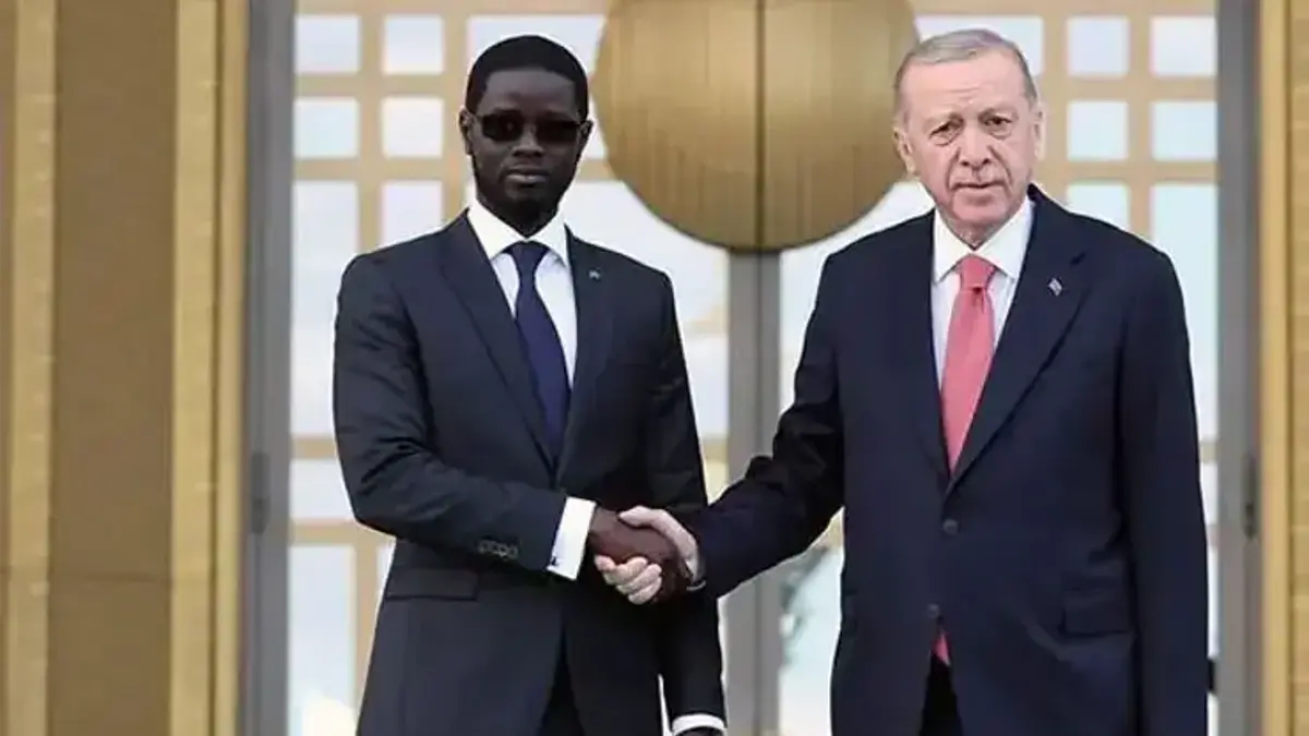 Cumhurbaşkanı Erdoğan, Senegal Cumhurbaşkanı Bassirou Diomaye Faye ile görüştü