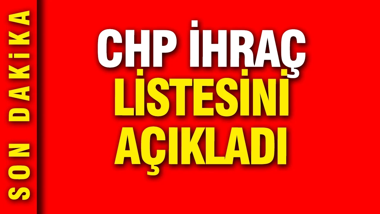 CHP'de 9 milletvekili kesin ihraç talebiyle disipline sevk edildi