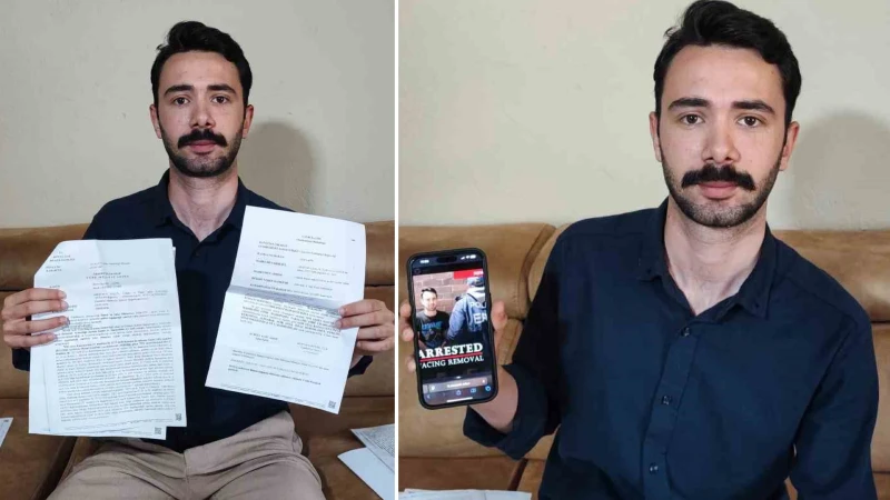 Komşusuna IBAN'ını verdi: Interpol tarafından ABD'de yakalandı