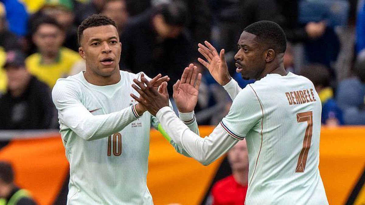 Mbappe ve Dembele Fransa Dünya Kupası kadrosuna liderlik ediyor