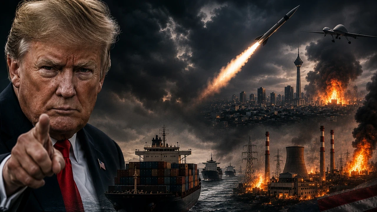 Trump'tan İran'a çok sert Hürmüz tehdidi: Gemilere ateş açılırsa...