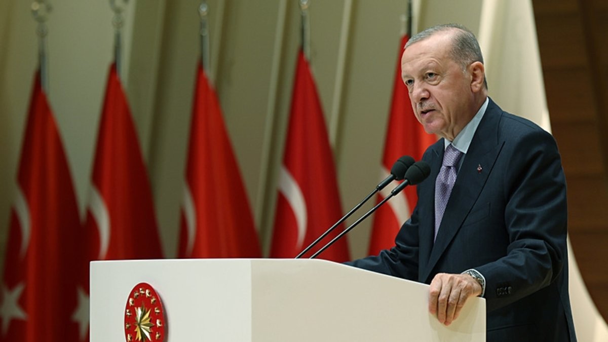 Başkan Erdoğan'dan şehit polis memuru için başsağlığı mesajı