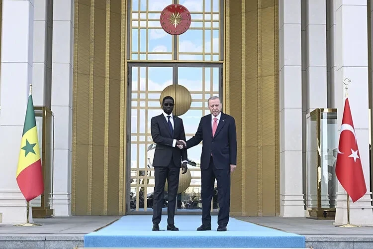 Cumhurbaşkanı Erdoğan, Senegal Cumhurbaşkanı Faye ile görüştü