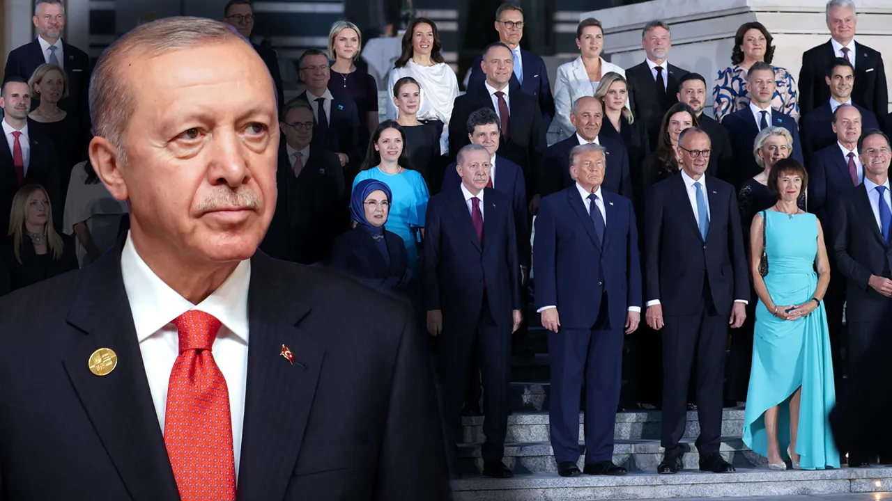 Cumhurbaşkanı Erdoğan'dan NATO liderlerine sürpriz hediye! İngiltere Başbakanı Starmer ülkesine götüremedi